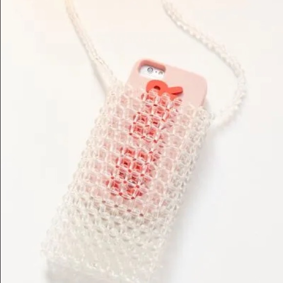 URBAN OUTFITTERS BEADED PHONE BAG - Picture 2 of 3